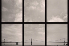 "One Bridge – Many Suns," 2017. Palladium