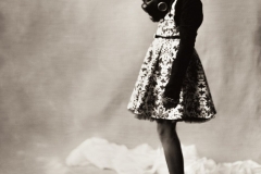 "Girl With Virus", 2020. Wet Plate Collodion. (online only)
