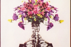 "Spinal Bouquet", 2019. Gum Bichromate on Fabriano Artistico.