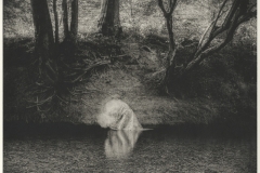 "Being in the Land (Rappahannock)", 2021. Photopolymer gravure on Hahnemuhle Copperplate.