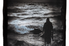 "On Water", 2020. Platinum palladium over pigment.