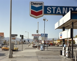 © Stephen Shore, Uncommon Places, Beverly Boulevard and La Brea Avenue, Los Angeles, California, June 21, 1975
