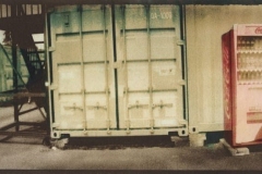 "Self-Storage, Sagamihara," 2019. Gum Bichromate over selenium-toned Van Dyke