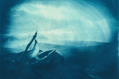 "We Went Where People Don't Go," 2018. Photo Intaglio