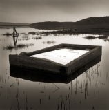 Flooded Cattle Trough - Rush Creek Marsh, California Flooded Cattle Trough - Rush Creek Marsh, California