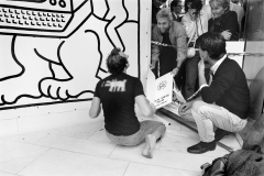 Keith Haring. Photo © Stuart Schwartz