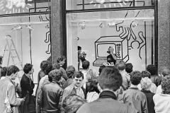Keith Haring. Photo © Stuart Schwartz