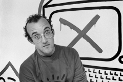 Keith Haring. Photo © Stuart Schwartz
