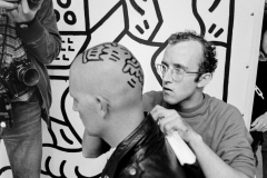 Keith Haring. Photo © Stuart Schwartz