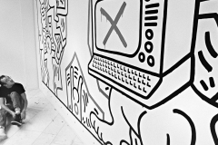 Keith Haring. Photo © Stuart Schwartz