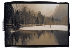 "Merced River, Winter, Yosemite"
