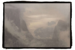 "Tunnel View and Fog, Yosemite"