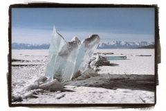 "Upturned Ice, Lake Hovsgol"