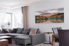Black and White, Clear Gloss, Chromaluxe Metal Prints