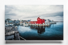Black and White, Clear Gloss, Chromaluxe Metal Prints