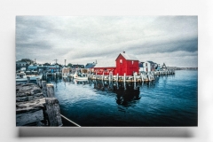 Black and White, Clear Gloss, Chromaluxe Metal Prints