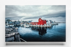 Black and White, Clear Gloss, Chromaluxe Metal Prints