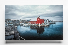 Black and White, Clear Gloss, Chromaluxe Metal Prints
