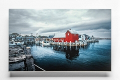 Black and White, Clear Gloss, Chromaluxe Metal Prints