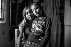 Flor y Maria Ester, Casa Hogar Benito Juárez, Oaxaca, México, 2014