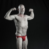 Joe in Red Jock, 2022. © Dot Schmidt. Joe in Red Jock, 2022. © Dot Schmidt.