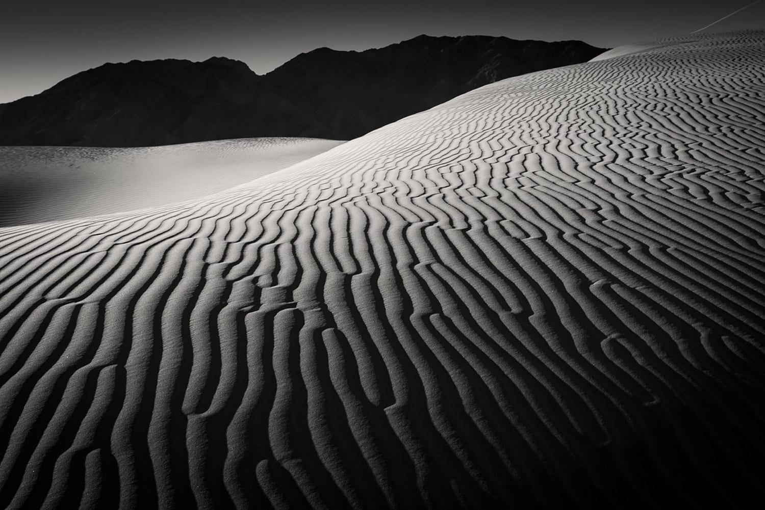 Death Valley Sand Dunes Photography. Photo © Michael E. Gordon