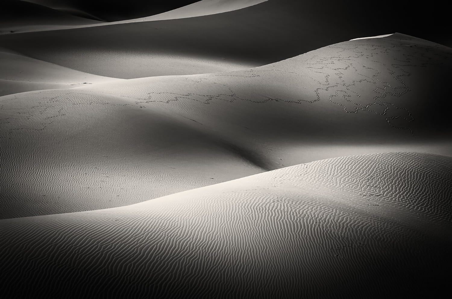 Death Valley Sand Dunes Photography. Photo © Michael E. Gordon