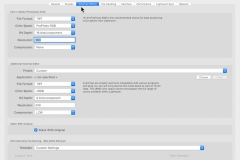 Lightroom Edit in Photoshop Settings