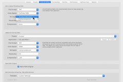 Lightroom Edit in Photoshop Settings