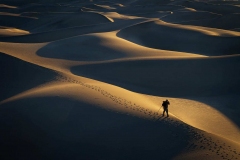 Death Valley Sand Dunes Photography. Photo © Michael E. Gordon