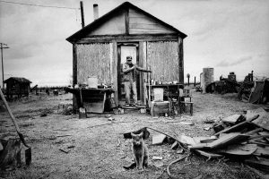 Matt Black Former cotton migrant at home Teviston, CA