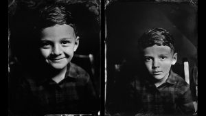 Tintype Workshop | Wet Plate Collodion Photography | The Image Flow. Tintypes © Scott Ellison