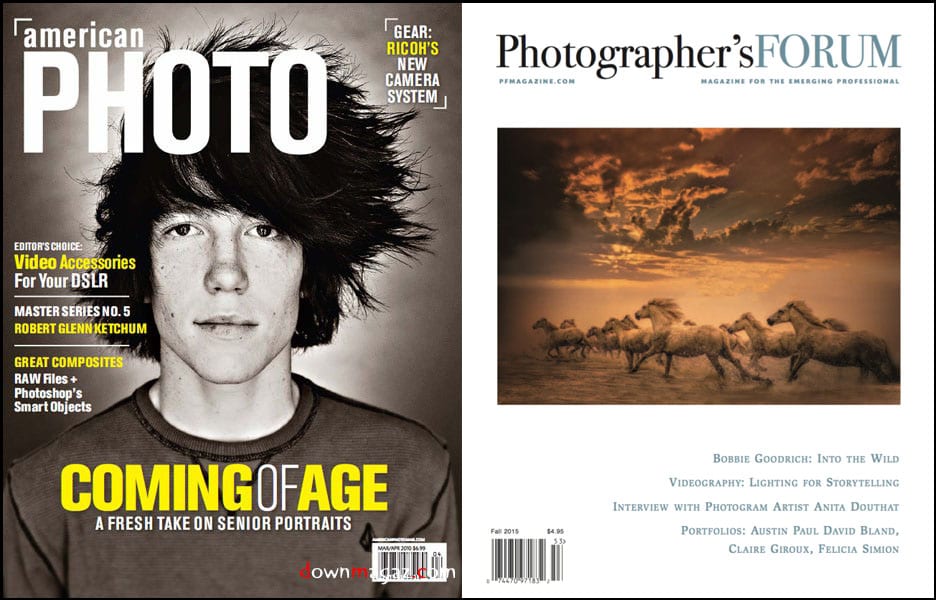 Magazines like these are a great source for discovering different style's of photography.