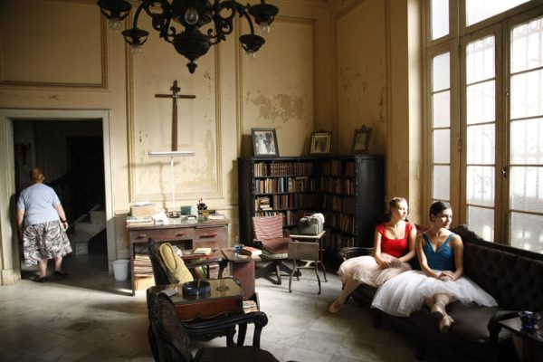 Ballerinas in Josie's house, Havana, Cuba photography workshop