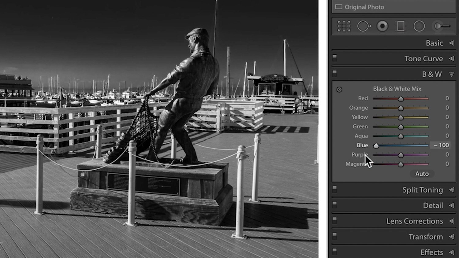 How To Edit Black And White Photos In Lightroom Classic - The Image Flow