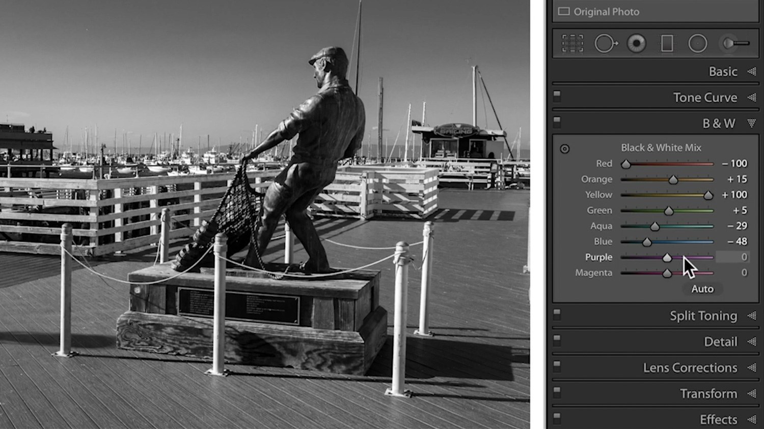 How To Edit Black And White Photos In Lightroom Classic - The Image Flow