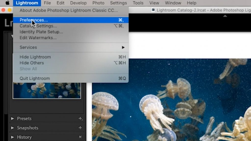 Lightroom Edit in Photoshop Settings