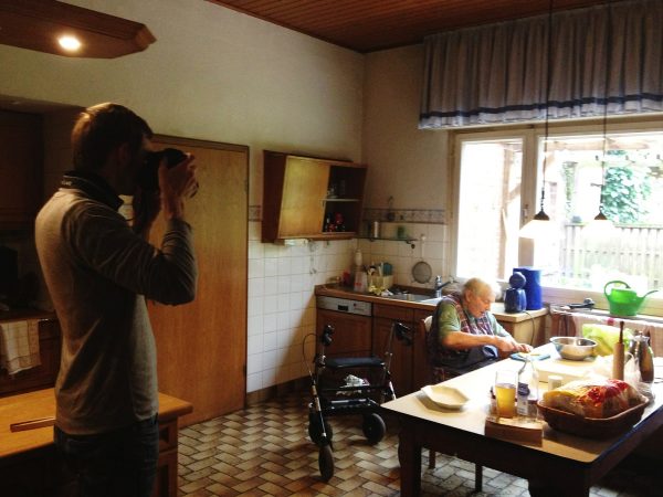 Hendrik Paul photographs grandmother Martha