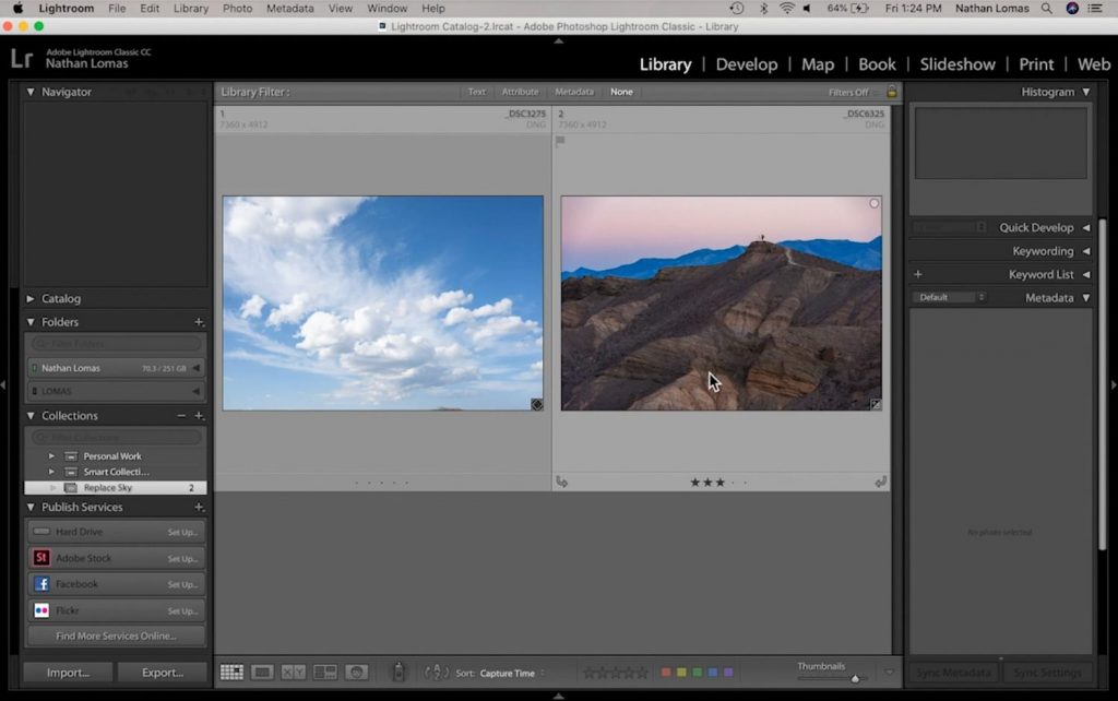 Replace Sky in Photoshop with Color Range and Blending Modes