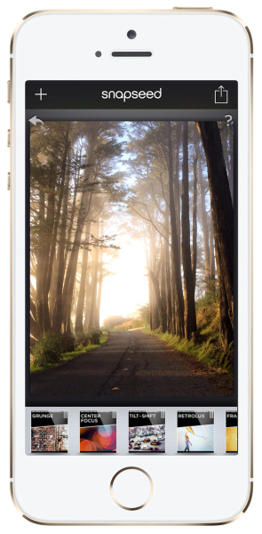 iPhone photographer Michelle Grenier prefers the Snapseed app