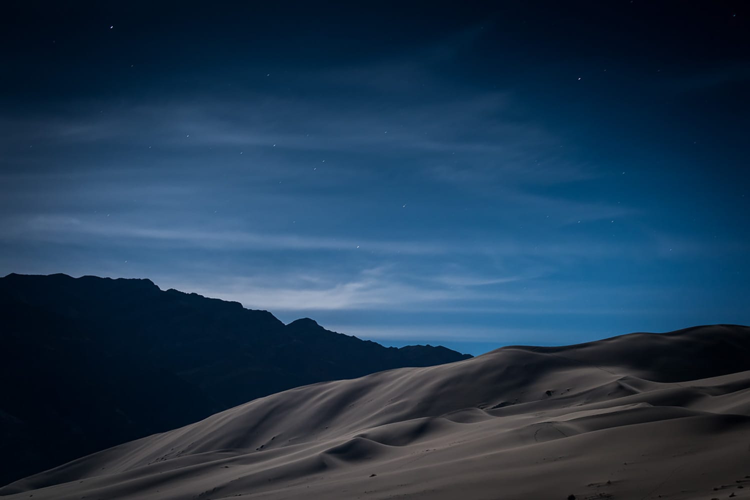 Death Valley Sand Dunes Photography. Photo © Michael E. Gordon
