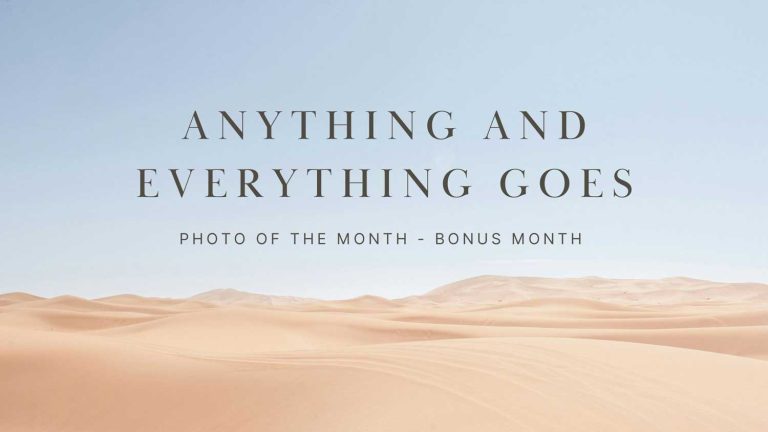 Call For Entry – Photo of the Month (Bonus Month) - The Image Flow