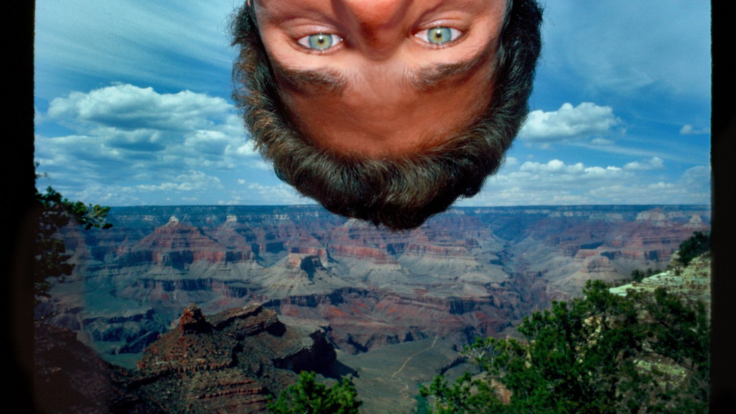 Alan Segal, Grand Canyon Self Portrait, 2024